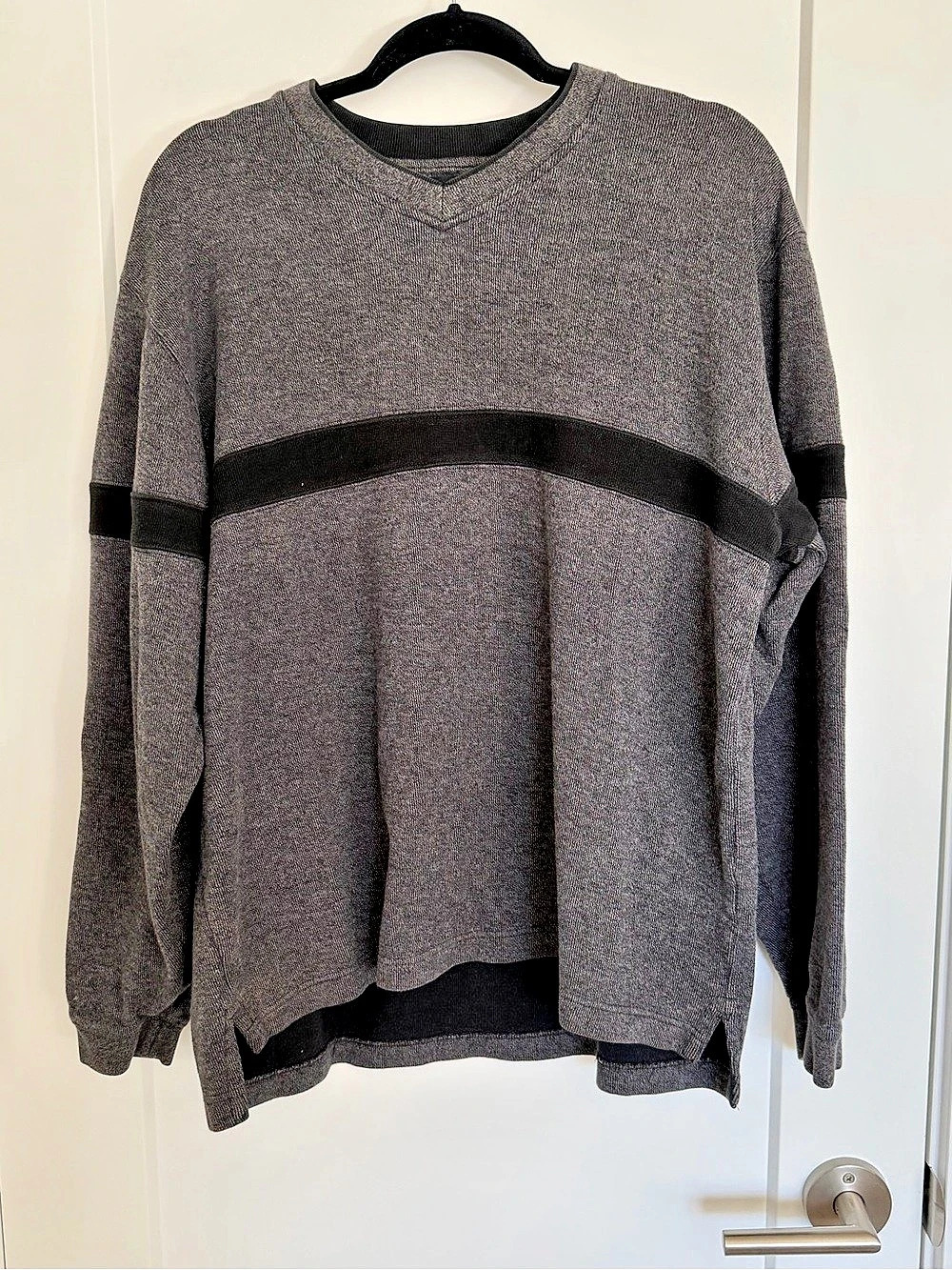 Eddie Bauer Men's Color Block Sweater Size Medium